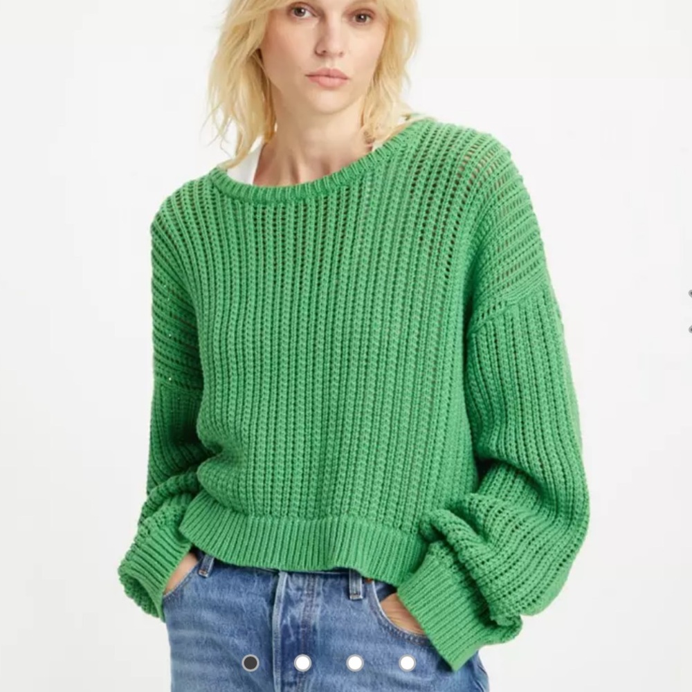 NWT Levis evergreen sweater